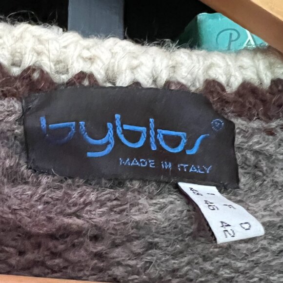 BYBLOS chunky wool sweater, size 42 (L) - Picture 2 of 8
